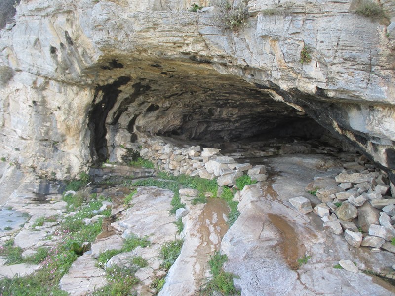 Chalandriani, Syros, Syros Island The Pherecydes Cave  Pherecydes cave between Richopo and Plati Vouni on the North-East side of Syros