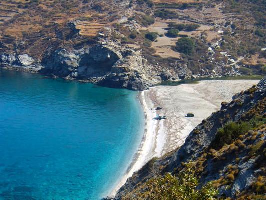 View of the kallianoi beach in Evia island - by κκ 