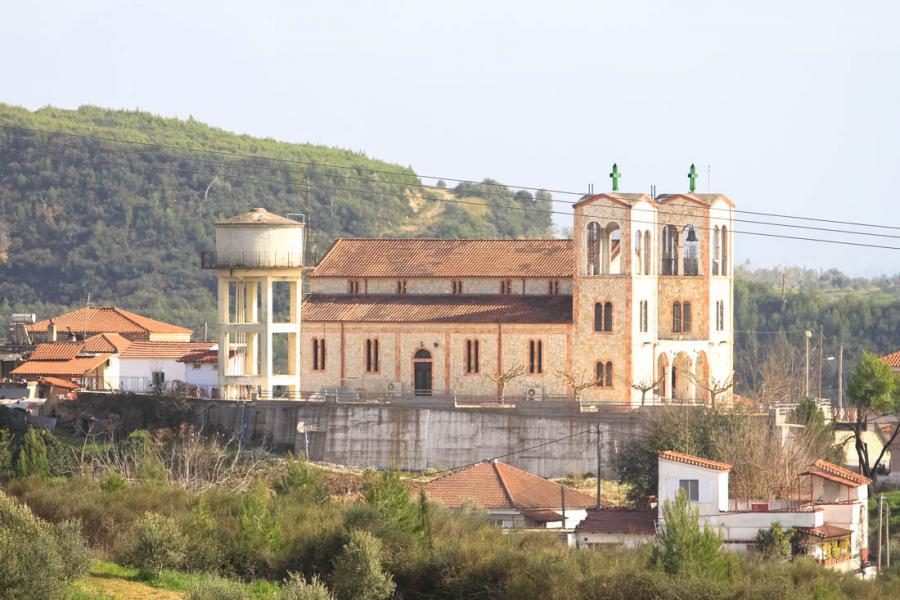 Agios Dimitrios church at Lantzoi.
