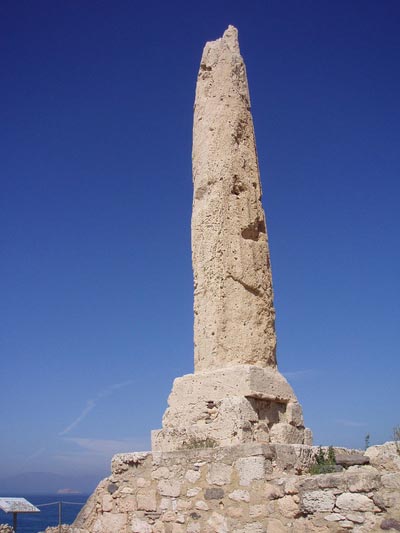 Retsiana, Georgios Karaiskakis, Arta Archaeological Site of Kolona  photo by Xocolatl, wikipedia.org