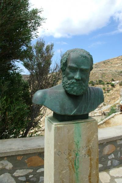 Memorial Bust of Ferikidis - by  