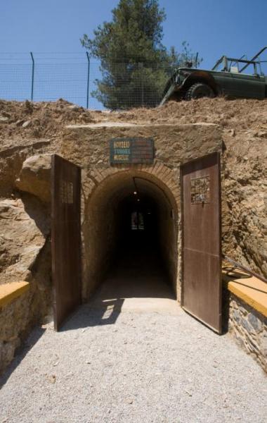 Leros Island Tunnel War Museum at Merikia  Photo by: Municipality of Leros