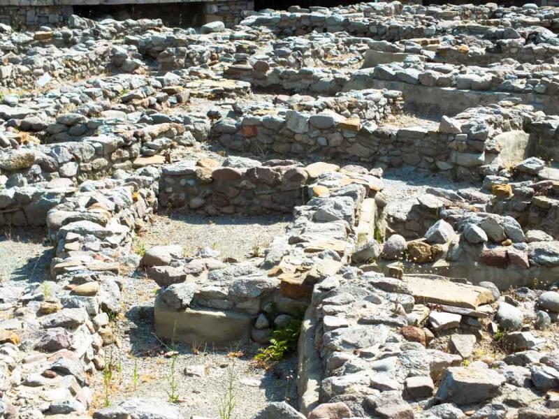 Prehistoric settlement in Myrina, Lemnos island.