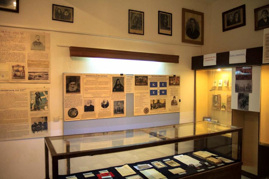 Historical museum of Praisos in Sitia, Crete.