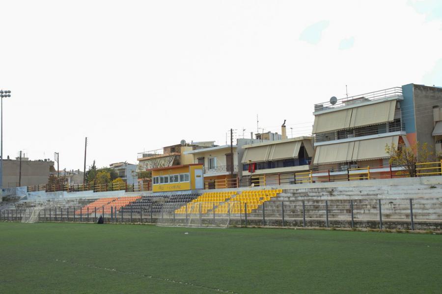 The District stadium in Corinth. - by  