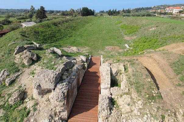 Thini, Ermionida, Argolis Roman Stadium of Nicopolis  photo by diazoma.gr